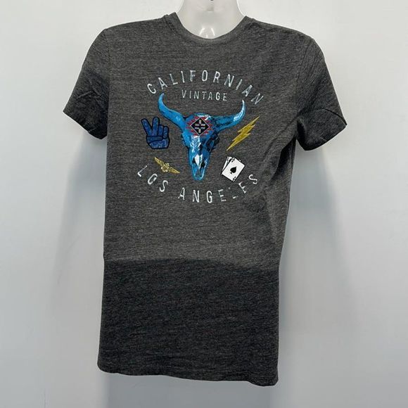 California Vintage Los Angeles Grey T-Shirt Size M - Picture 2 of 6